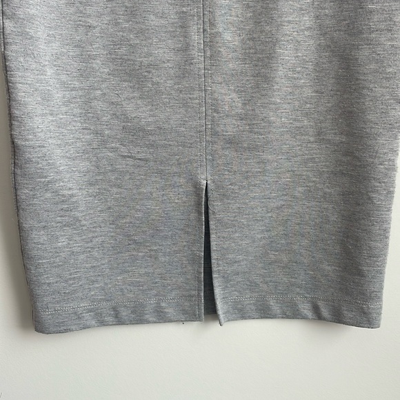 Zara Midi Dress With Back Slit - Size small - Grey - Picture 4 of 6